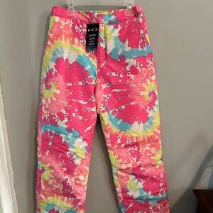 NWT The Children’s Place Girls Print Snow Pants Size 12